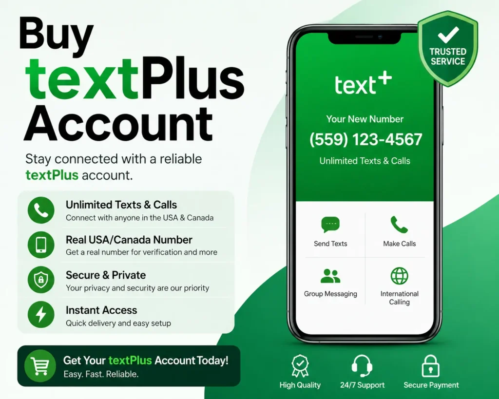 buy textplus account